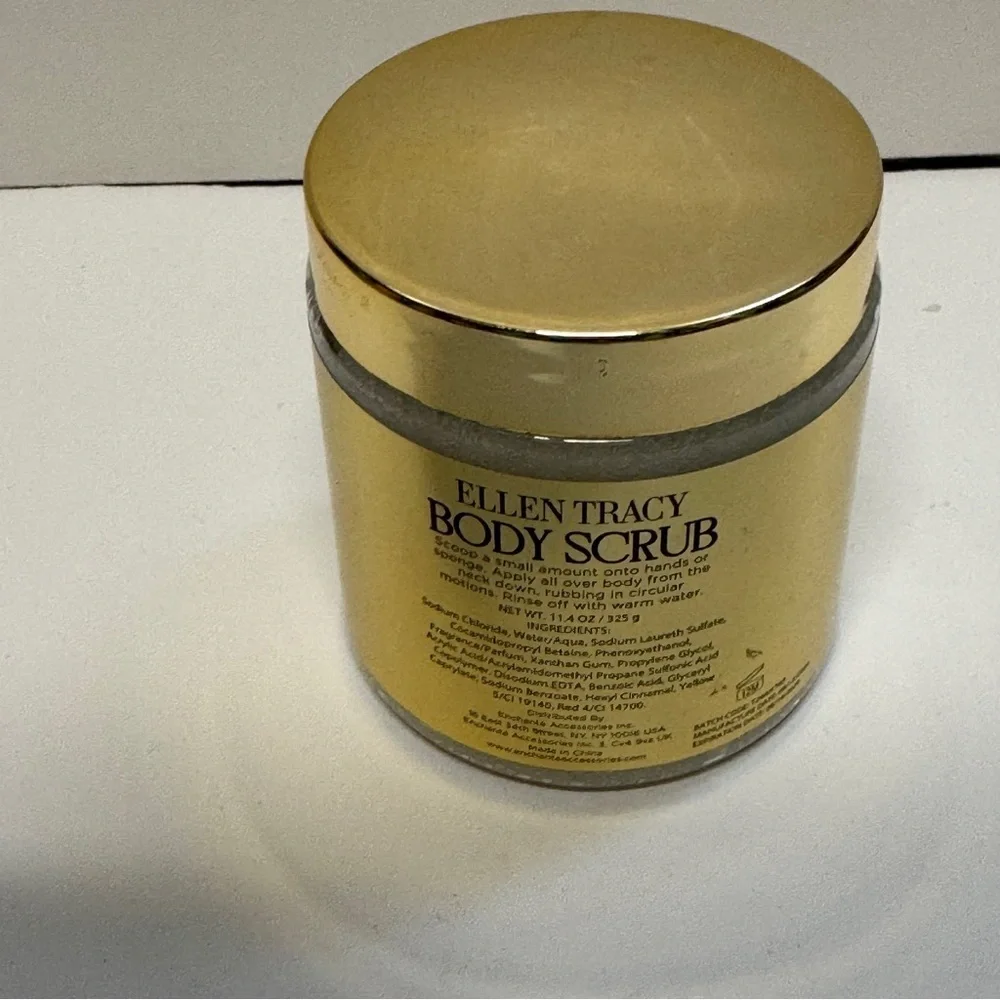 Ellen Tracy Body Scrub Honey Vanilla 11.4 OZ